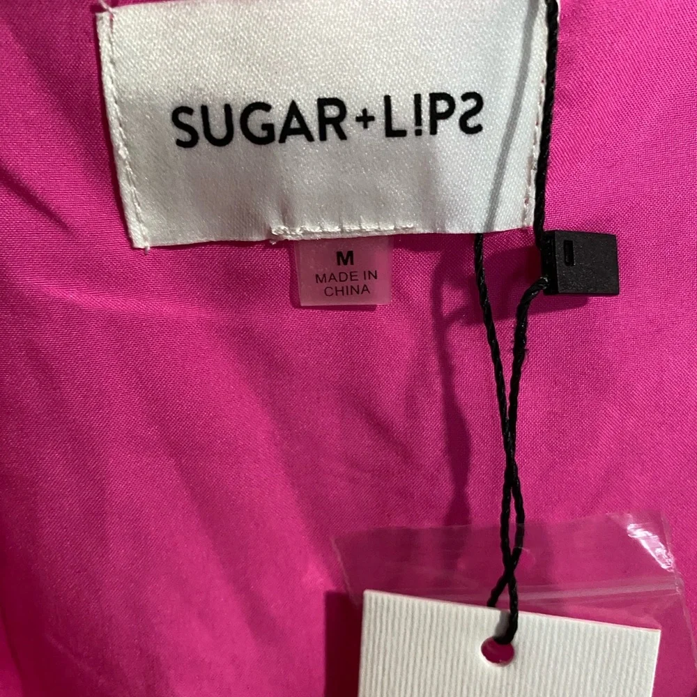 Sugarlips Pink and Orange Floral Maxi Dress - Picture 3 of 7